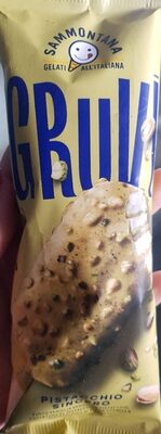 Gruvi pistacchio sincero front packaging