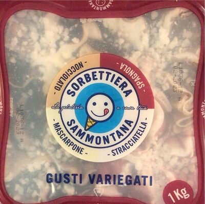 Sorbettiera front packaging