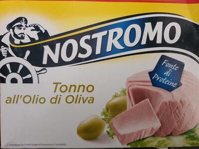 Tonno all'olio di oliva front packaging
