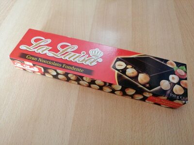 La Gran Noccolato Fondente front packaging