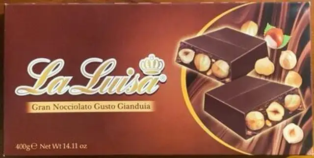 Gran nocciolato front packaging