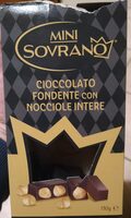 Cioccolato fondente con nocciole intere