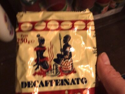 Espresso  decaffeinato front packaging