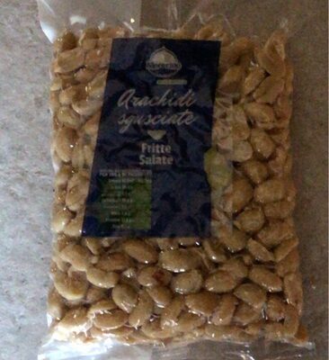 Arachidi sgusciate fritte salate