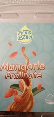 Mandorle pralinate front packaging