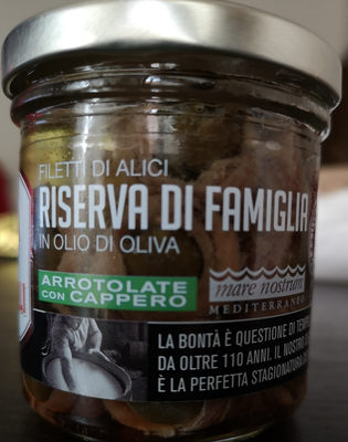 Filetti di Alici in olio d'oliva