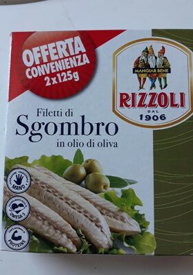 Filetti di sgombro in olio d'oliva
