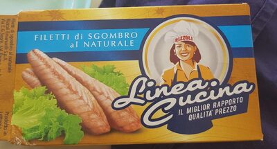 Filetti di sgombro front packaging