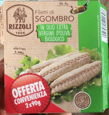 Filetti di Sgombro front packaging