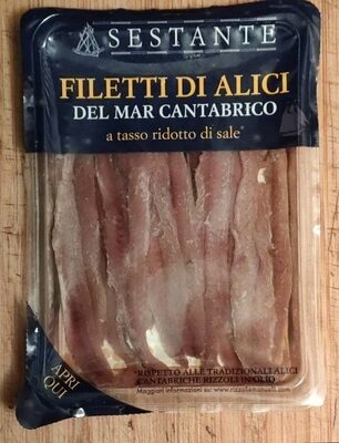 Filetti di alici del mar Cantabrico