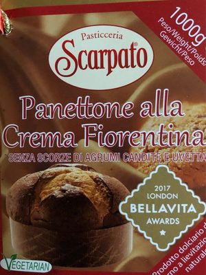 Panettone alla crema fiorentina