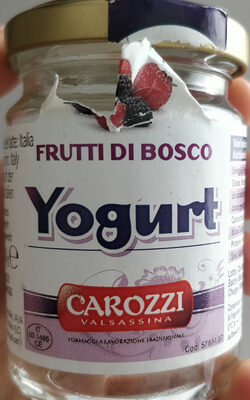 yogurt frutti di bosco