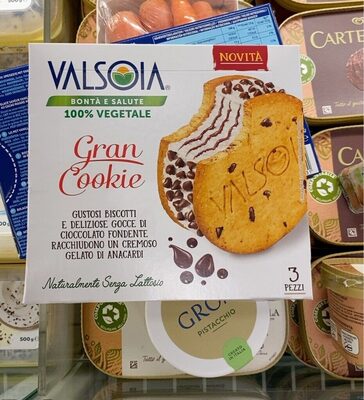 Gran cookie front packaging