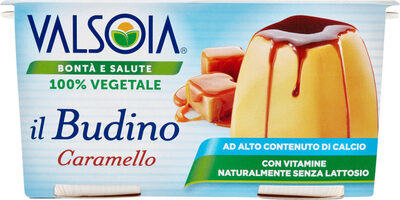 Il budino caramello ad alto contenuto di calcio