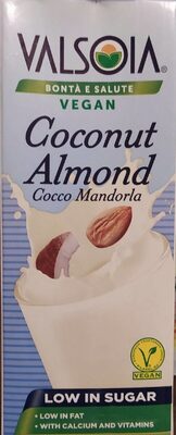 Coconut And Almond Drink With Calcium And Vitamins