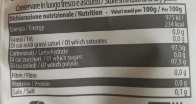 Pera e cannella. Le dure speziate nutrition facts table