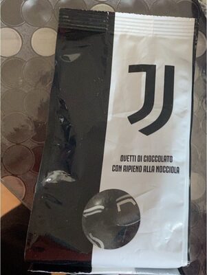 Ovetti di cioccolato con ripieno alla nocciola front packaging