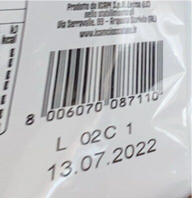 Ovetti di cioccolato con ripieno alla nocciola nutrition facts table