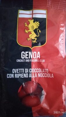 Ovetti di cioccolato con ripieno alla nocciola