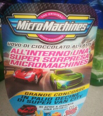 uovo di pasqua Micromachines