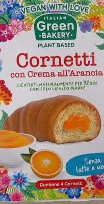 Cornetti con crema all'arancia
