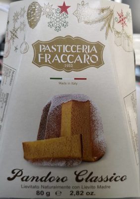 Pandoro classico front packaging