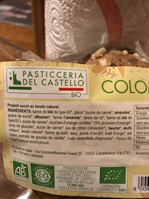 Combe bio ingredients label