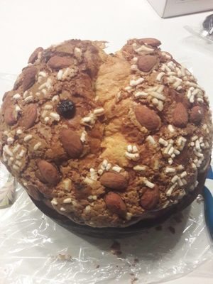 Panettone Glacé aux Amandes