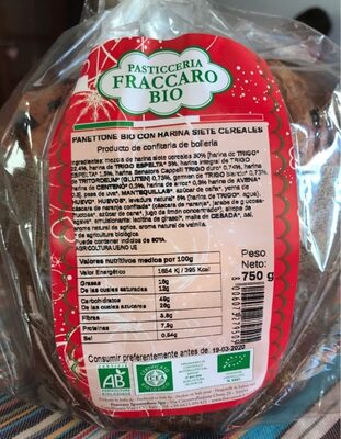 Panettone Bio 7 cereales