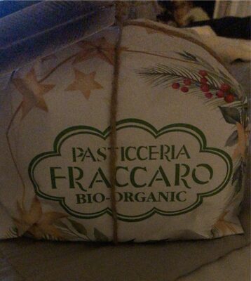 Panettone bio con crema arancia