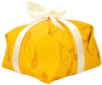 Panettone bio con crema de naranja