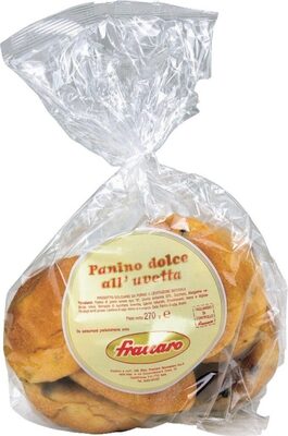 Panino dolce all'uvetta