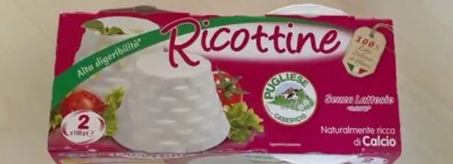 Ricottine front packaging