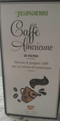 Caffe Americano in filtro front packaging