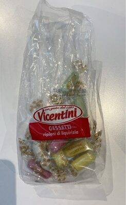 Gessetti ripieni di liquirizia