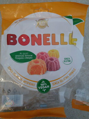 Le gelées ai gusti arancia limone fragola