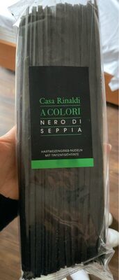 Tagliatelle al nero di seppis