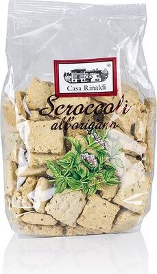 Scroccoli All'origano - Knabbergebäck Mit Oregano front packaging