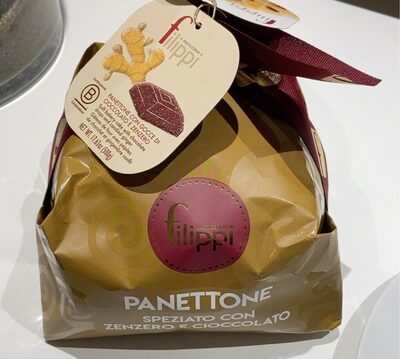 Panettone ciocolato e Zenzero