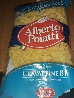 Cravattine alberto poiatti front packaging