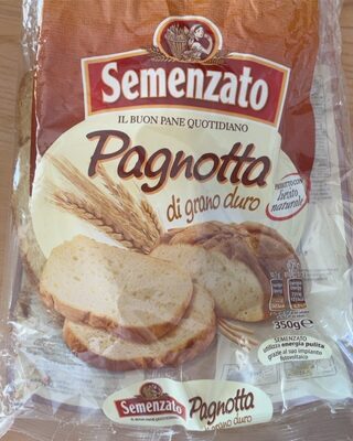 Pagnotto di grano duro front packaging