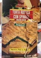Torta rustica con spinaci