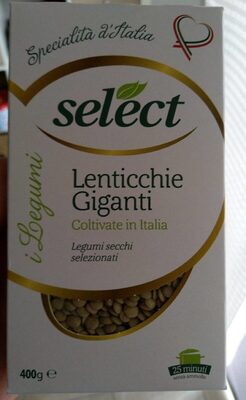 Lenticchie Giganti front packaging