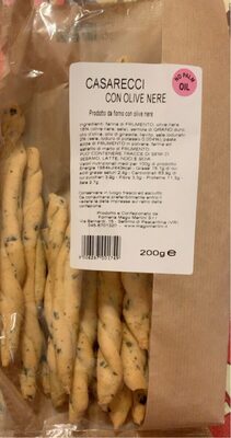 Casarecci con olive nere