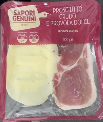 PROSCIUTTO CRUDO E PROVOLA DOLCE front packaging