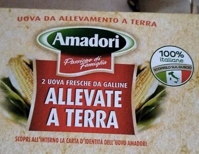 Uova Amadori allevate a terra