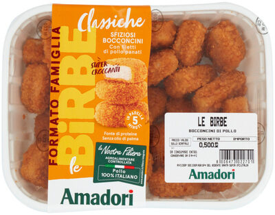 LE BIRBE BOCCONCINI DI POLLO front packaging