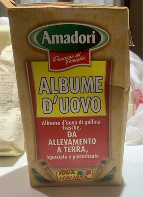 ALBUME D’UOVO front packaging
