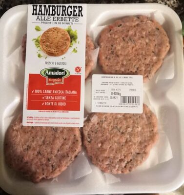 Hamburger alle erbette