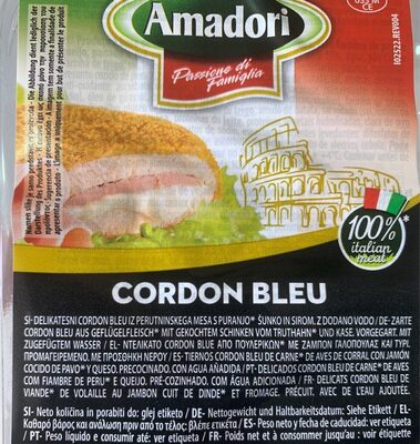 Cordon bleu front packaging